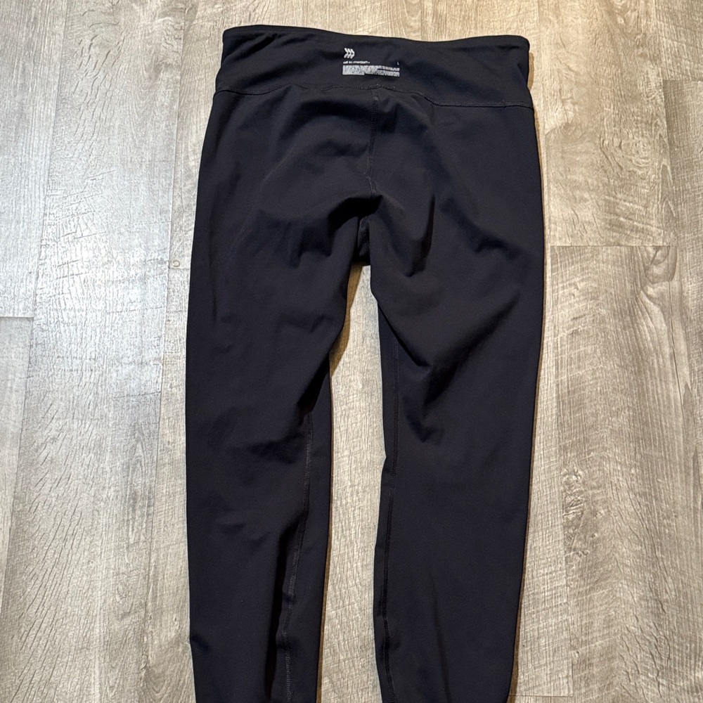 All in Motion Black Performance Leggings
